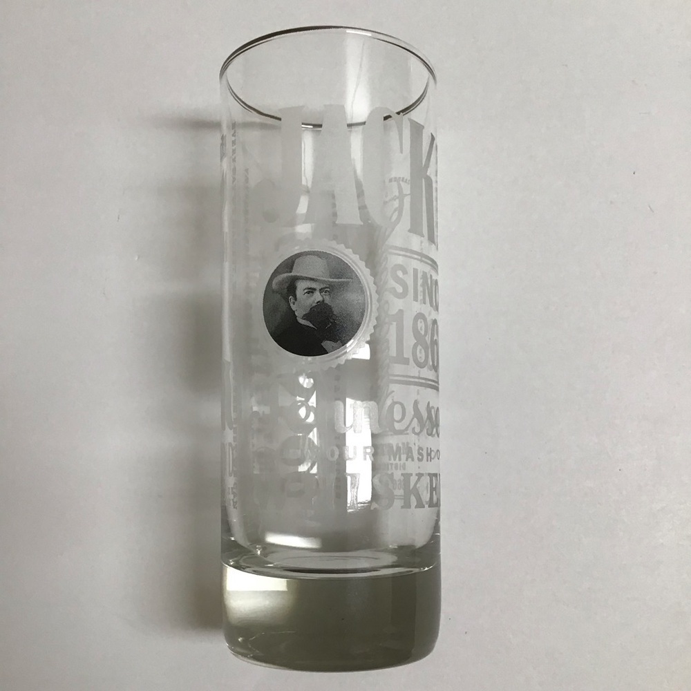 Jack Daniels Whiskey 4 Highball Tumbler Glasses Tall Boy 10 oz Old No. 7 Bar USA - Picture 10 of 16